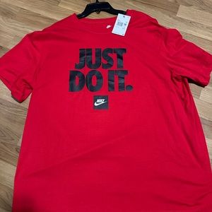 Nike Just do it shirt XL